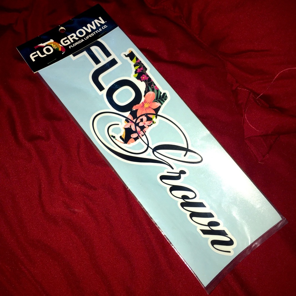 ✨Flo Grown car decal ✨